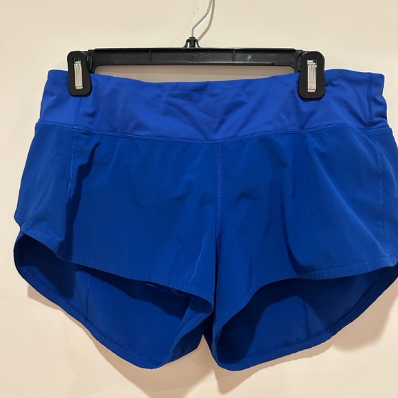Cobalt blue lululemon shorts - Picture 2 of 3